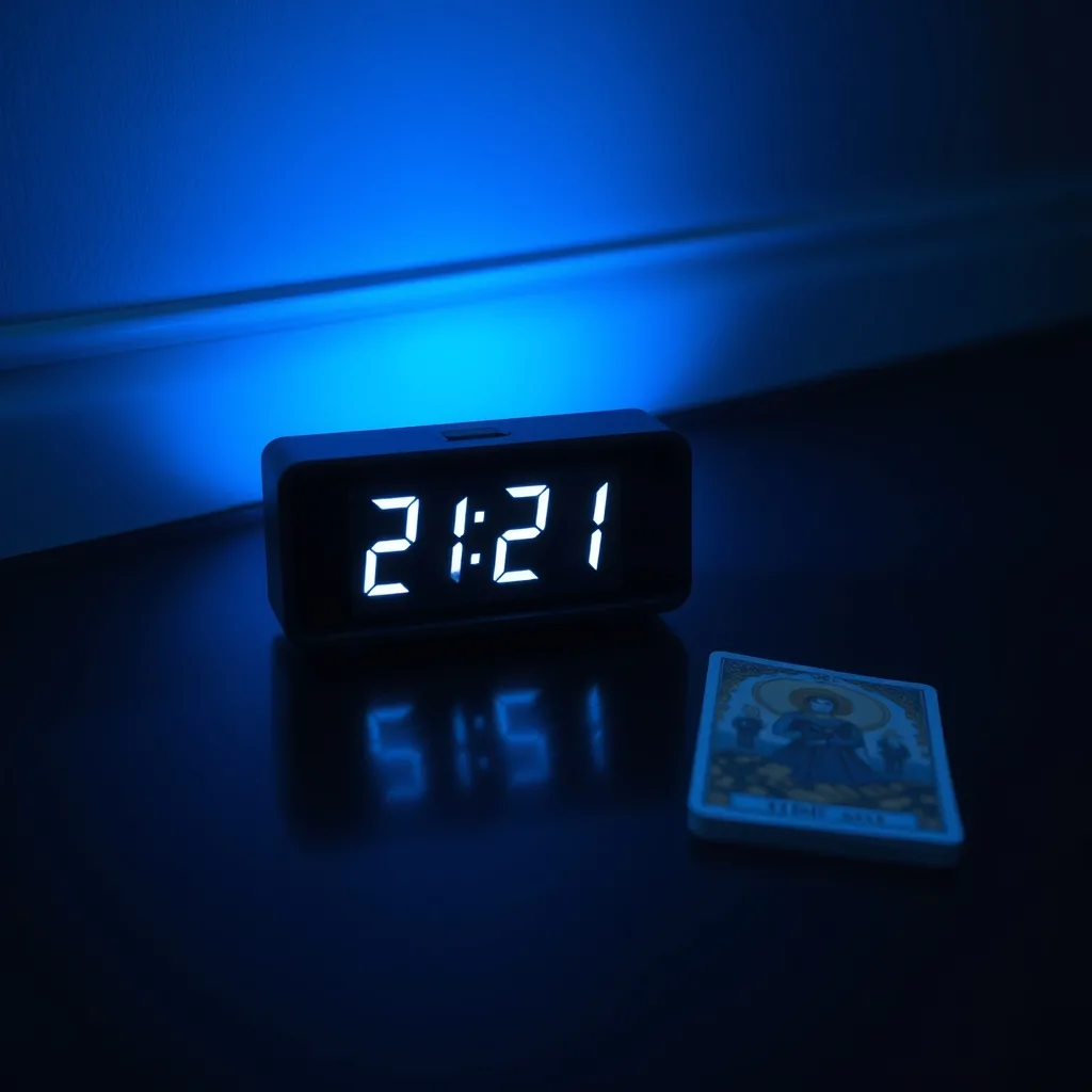 21h21 Signification : Amour, Tarot et Ange Damabiah (2026)